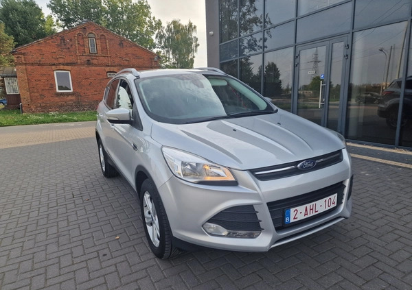 Ford Kuga cena 58056 przebieg: 182033, rok produkcji 2015 z Woźniki małe 704